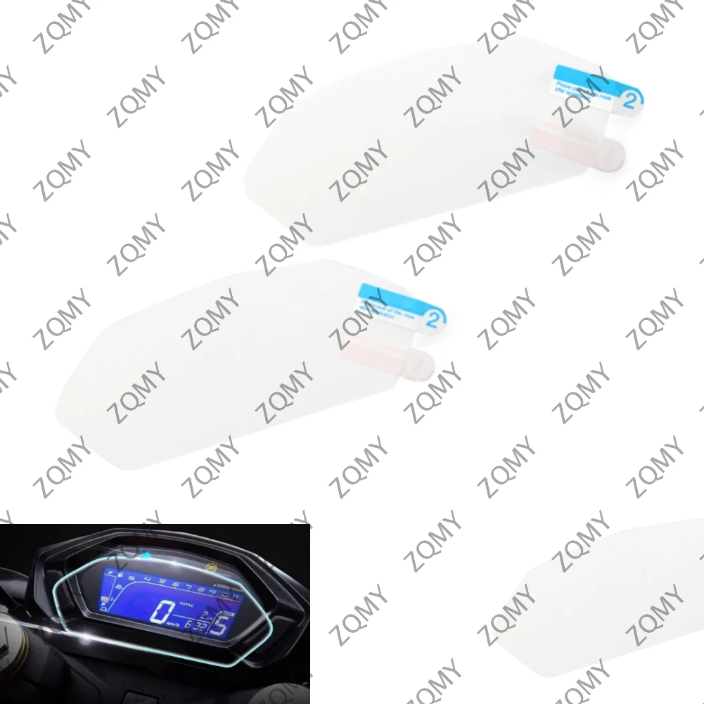 For Yamaha CB190R CB190X Motorcycle Speedometer Scratch Screen Protector Dashboard Protective Film 2Pcs/Set