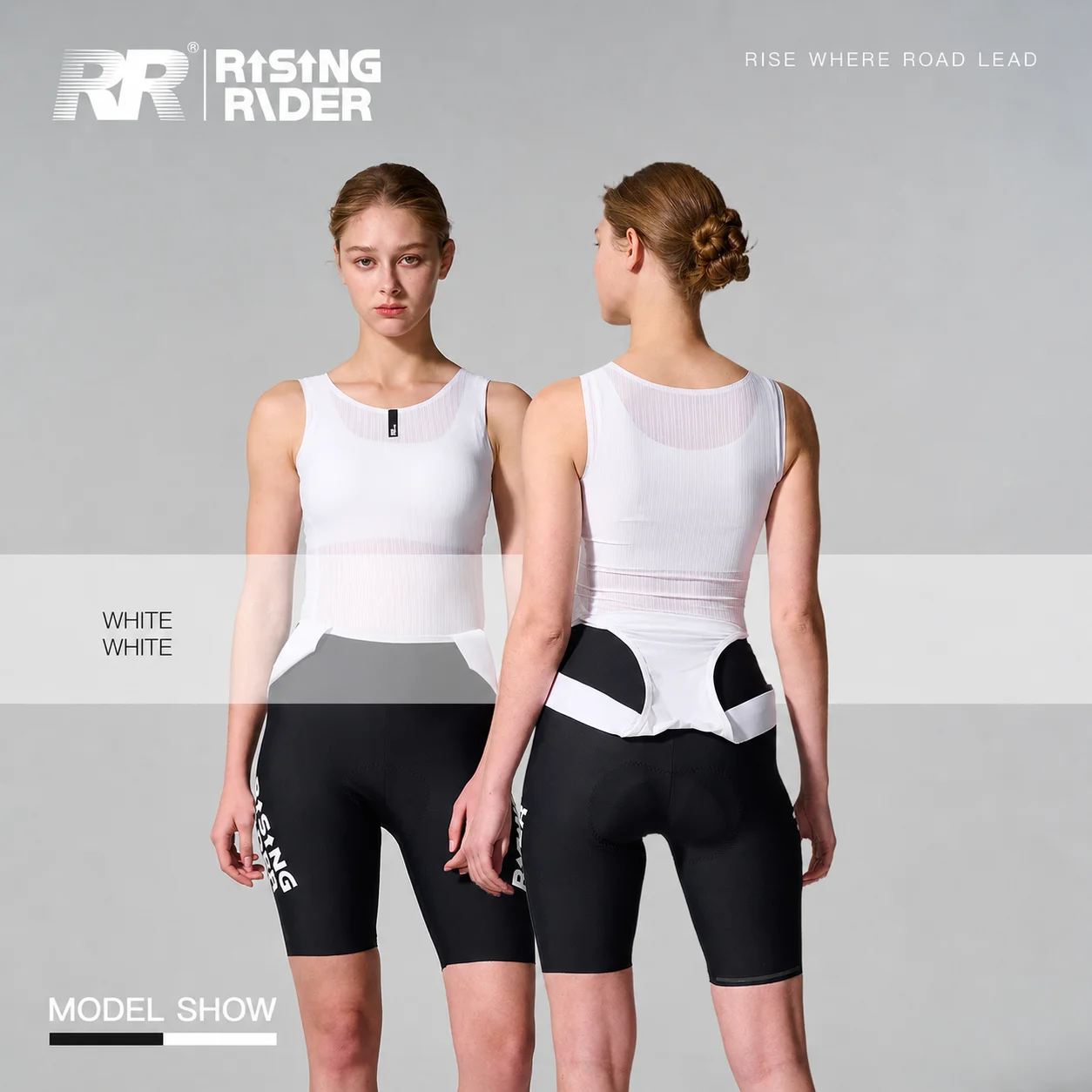 

RR Women Cycling Base Layer Spring Summer Ultra Light Quick Dry Breathable Seamless Sweat Wicking Shirt