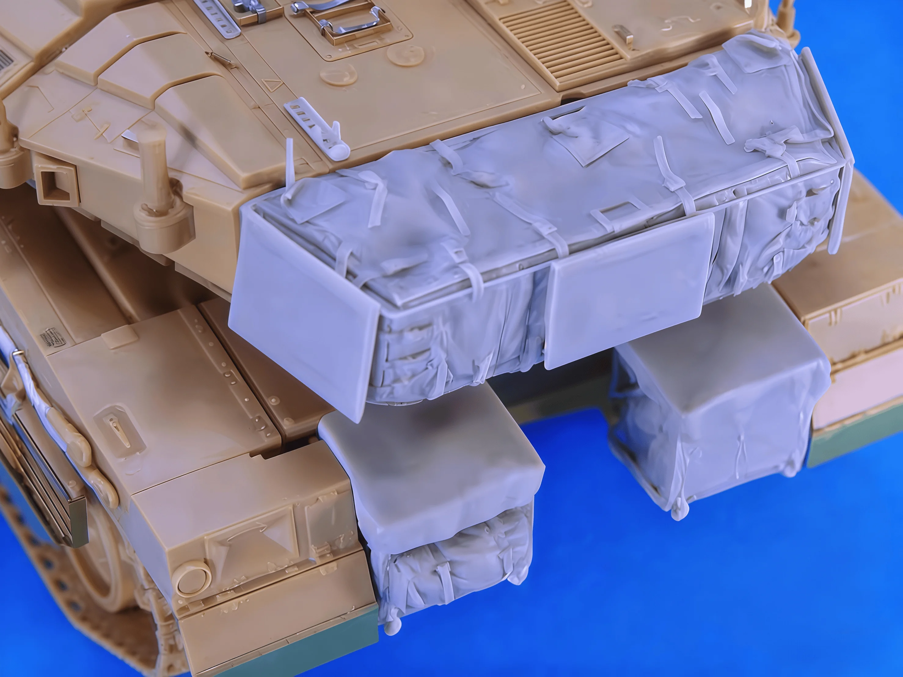 1/35 Casting Resin Model Assembly Kit, GK， Modified Meikava 4 Turret Storage Compartment, Unpainted