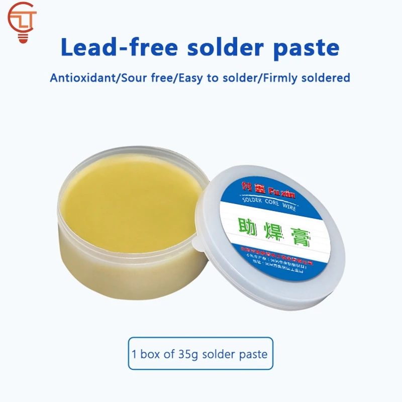 Solder Paste Flux Low Temperature Rosin Welding No-clean Lead-free High Purity Electric Soldering Iron Maintenance Soldering Oil