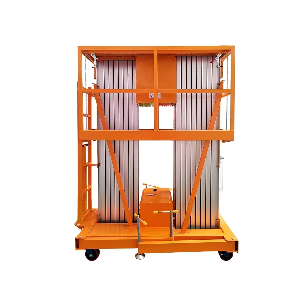 supply of aluminum alloy elevators Convenient electric cargo elevator Simple aluminum alloy lifting platform