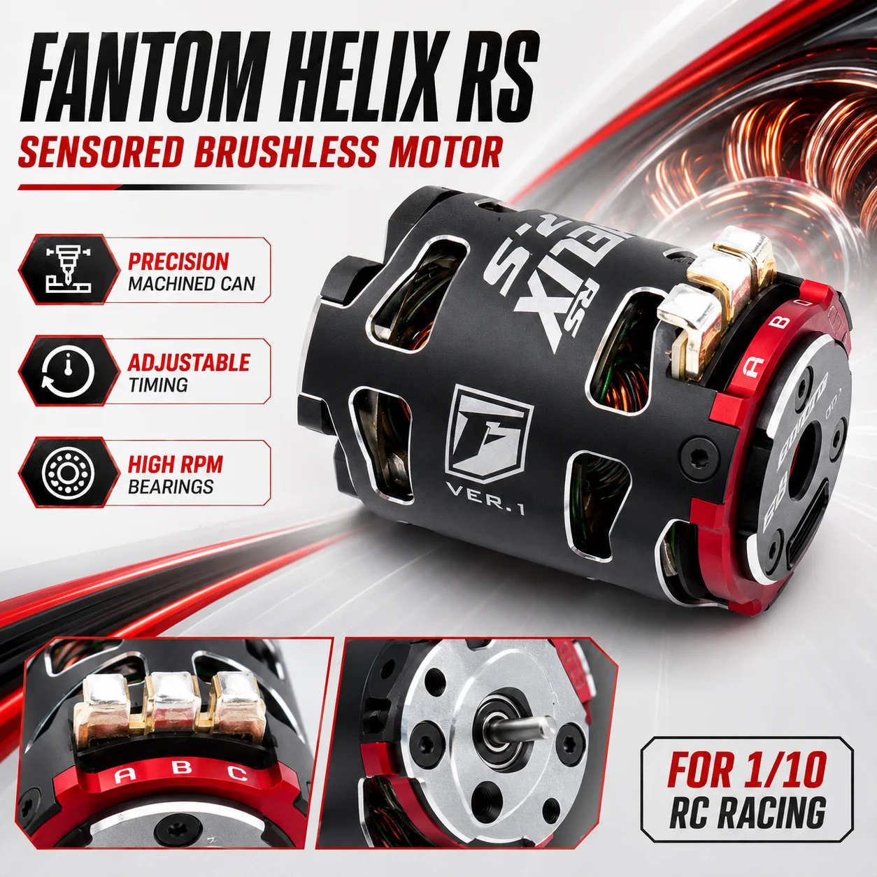 Hobbywing QUICRUN 10BL120 G2 1 - Brushless Motor Sensored 10.5T 13.5T avaliação e preço