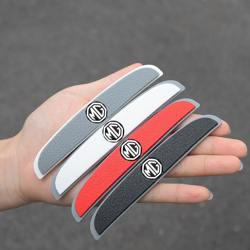 

4Pcs For MG ZS MG3 5 6 7 TF ZR HS GS GT hector RX5 Car Bumper Anti-collision Strip Door Scratch Protector Stickers Accessories