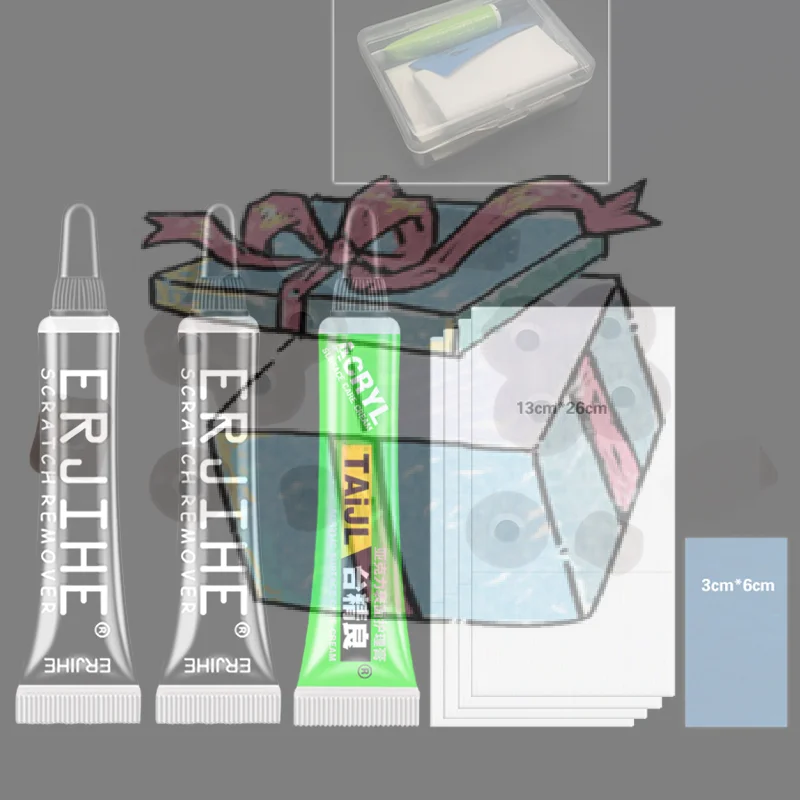 

【CCA】1 Pcs High Quality Polywatch 5g Watch Plastic Acrylic Watch Polishing Paste Scratch Remover Glasses Repair Sanding Paste