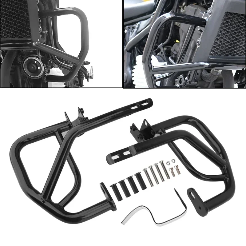 

Motorcycle Highway Bumper Engine Guard Crash Bars Stunt Cage Protector Fit For Honda Rebel CMX 300/500 2017-2024