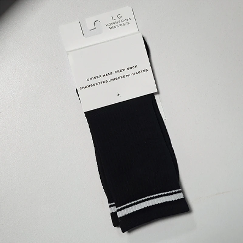 جوارب رياضية للنساء، جوارب اليوغا، جوارب رياضية خارجية، جوارب طويلة أنبوبية قابلة للتنفس، جوارب رقيقة متوازية الشريط للفتيات