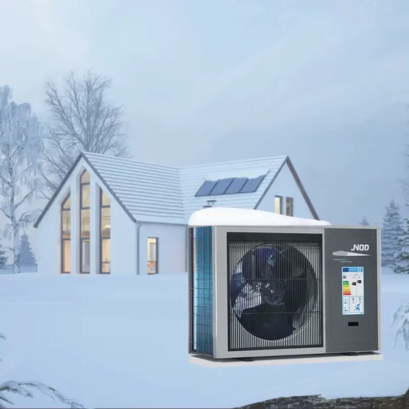 R290 Inverter Heat Pump 75C Hot Water Winter Home Heating System Energy Saving Air Source Heater for Residential Use High