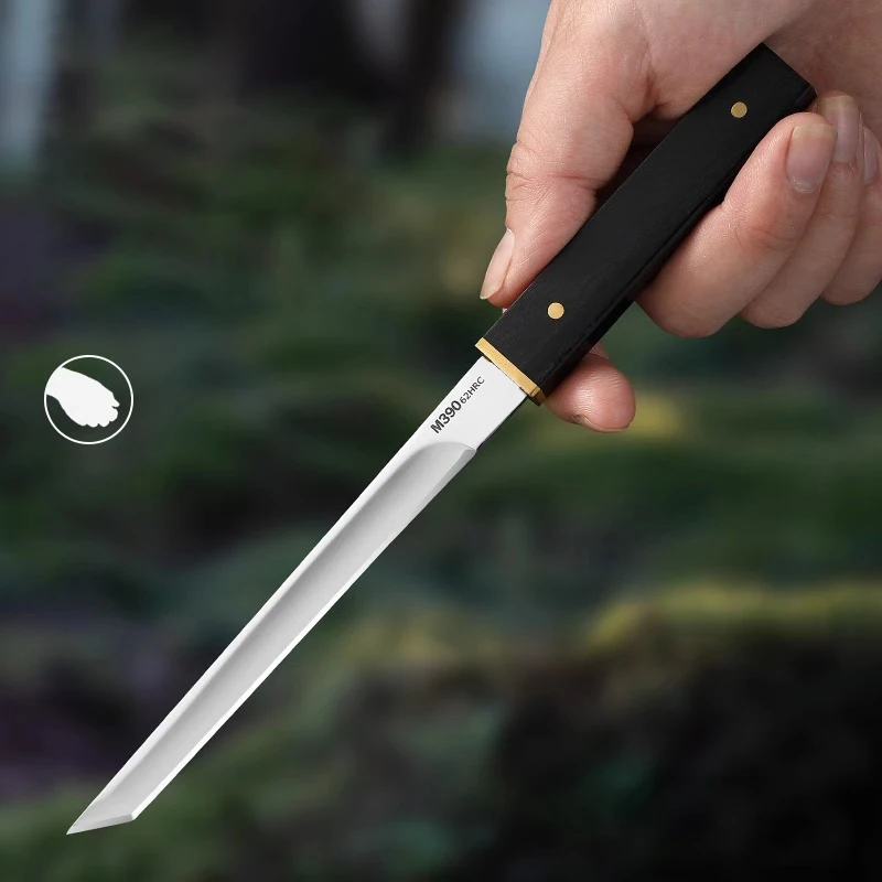 Multifunctional High Hardness Straight Knife Home Carry Portable Knife Fruit Knife