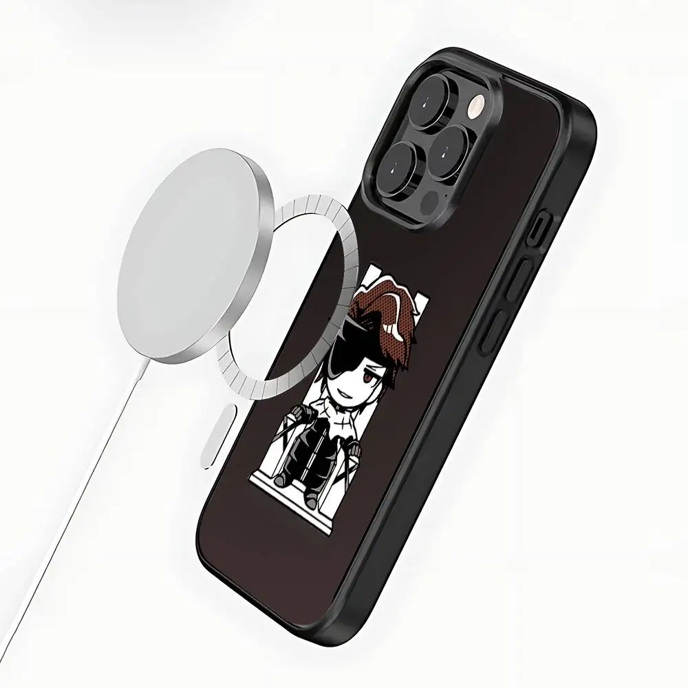 Чехол для телефона с изображением аниме B-Bleach для iPhone 17,16,15,14,13,12,11, Pro, Max, Plus, Mini, SE4, E с магнитной беспроводной зарядкой Magsafe