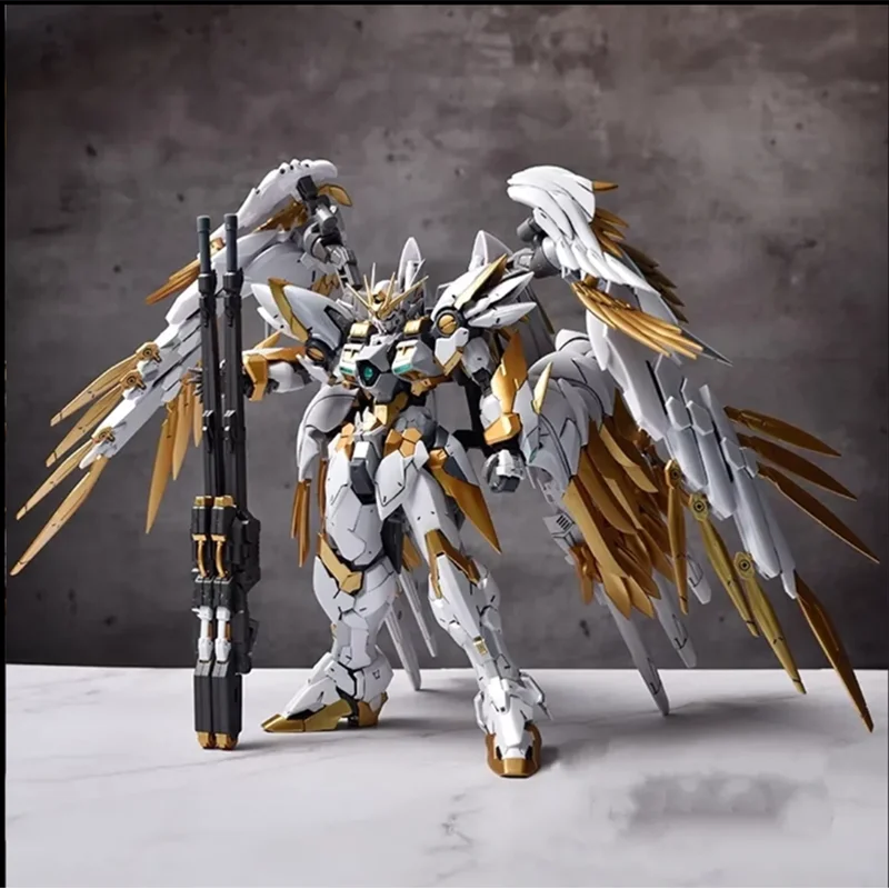 Daban 8820  Hirm 1/100 Hi-Resolution Model Xxxg-00W0 Wings Ew Special Coating Ver Collectible Anime Robot Kits Models