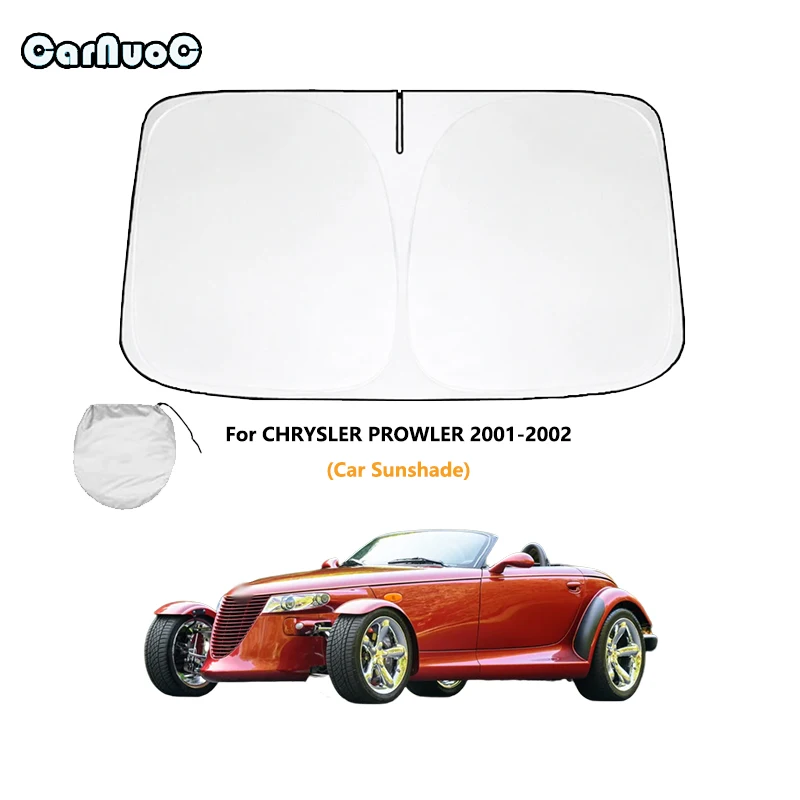 

For CHRYSLER PROWLER 2001-2002 Car Sunshade Sun Shade Front Rear Window Film Windshield Visor Cover UV Protect Reflector