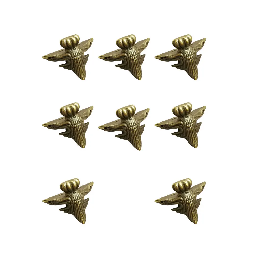 

8Pcs Retro Zinc Alloy Furniture Legs Support Sofa Replacement Feet with Screws for Home Office Decoration Accessories