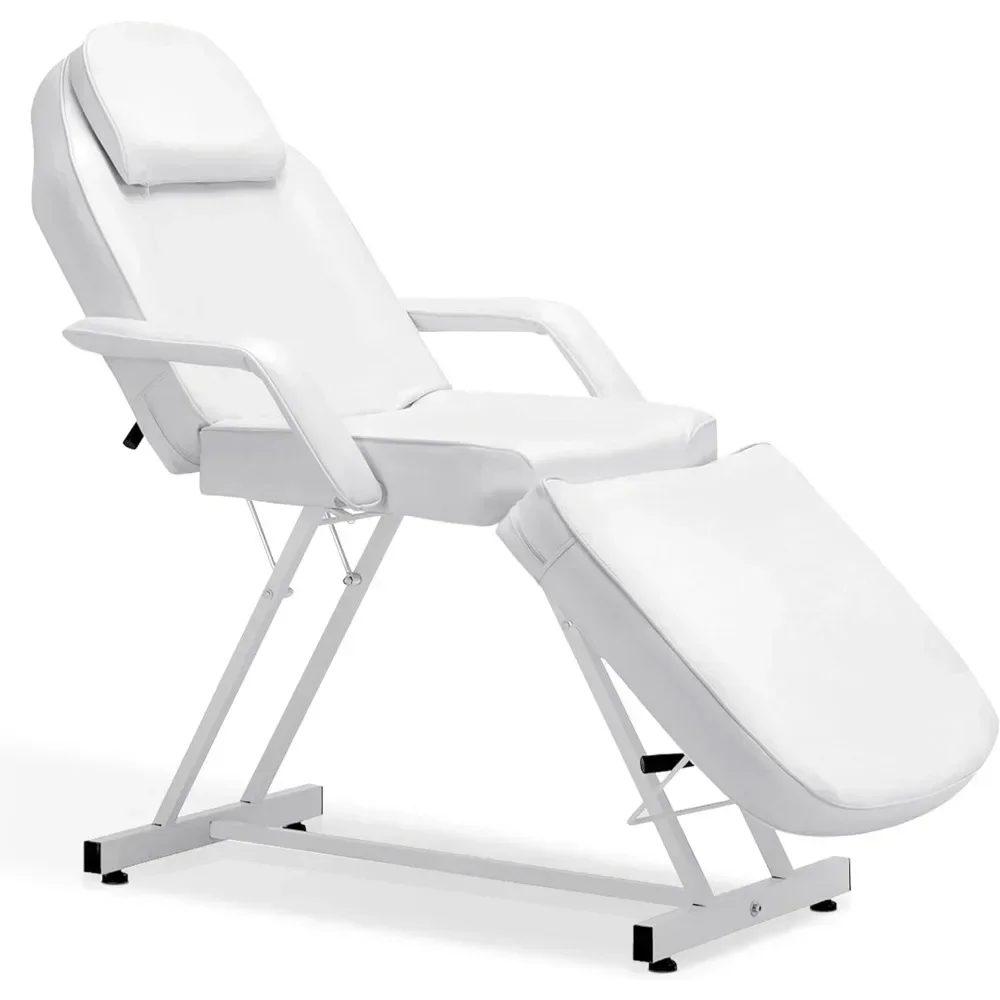 

Adjustable Tattoo Chair, 72 inches Tattoo Table, Multi-Purpose Facial Chair, Tattoo Chair for Client