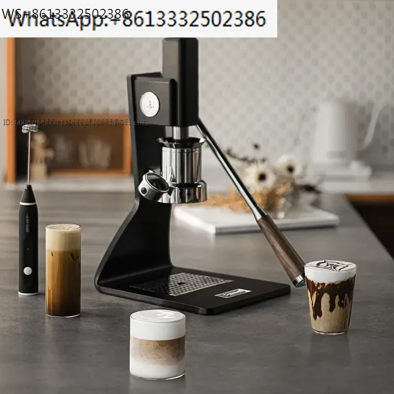 Manual Lever Espresso Maker 58mm Professional Variable Pressure Espresso Machine Portable Camping Home Coffee Maker
