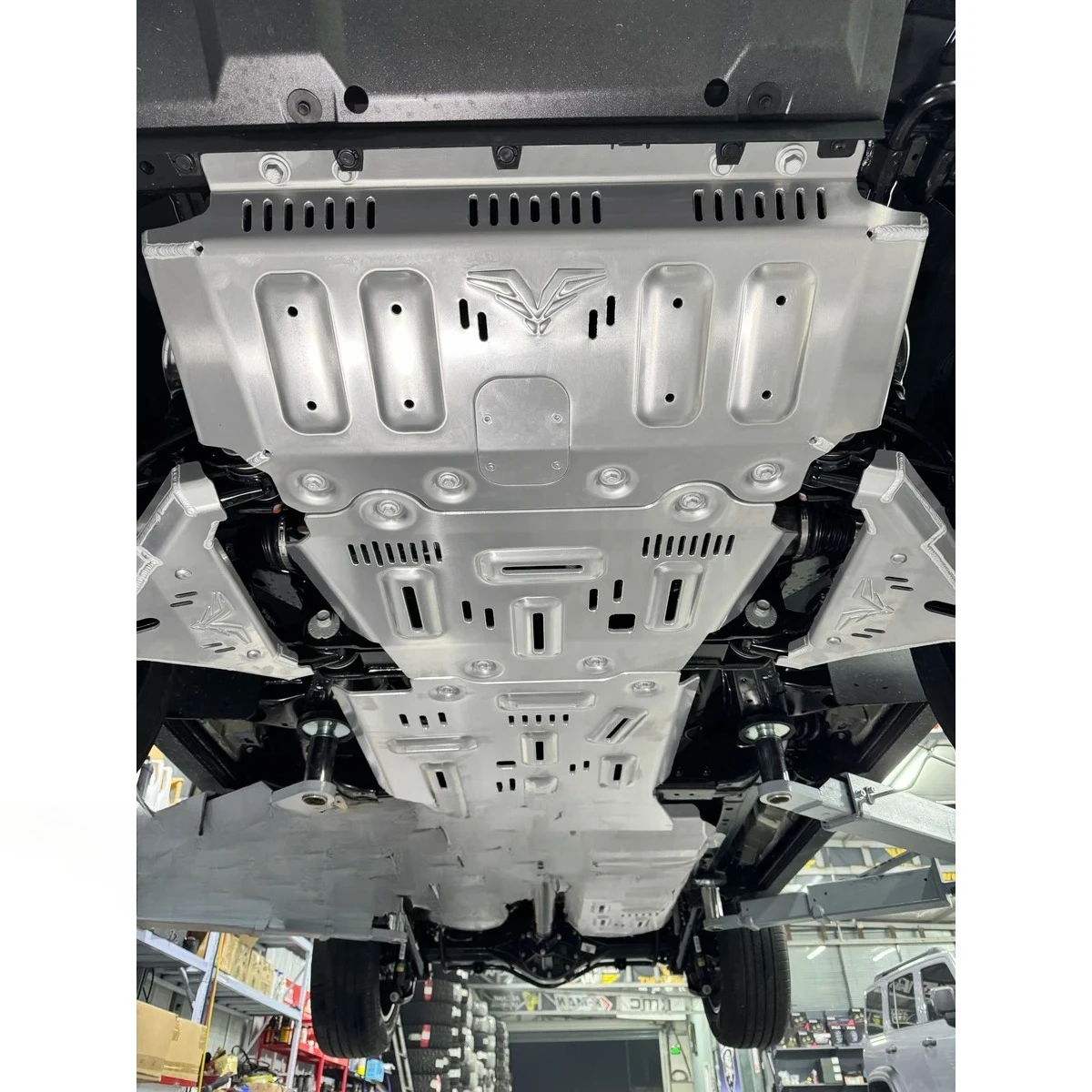 

New Al-Mg Alloy Full Skid Plates Set Custom Fit for Haval H9 Covers Radiator Engine Gearbox Transfer Case Fuel Tank Differential