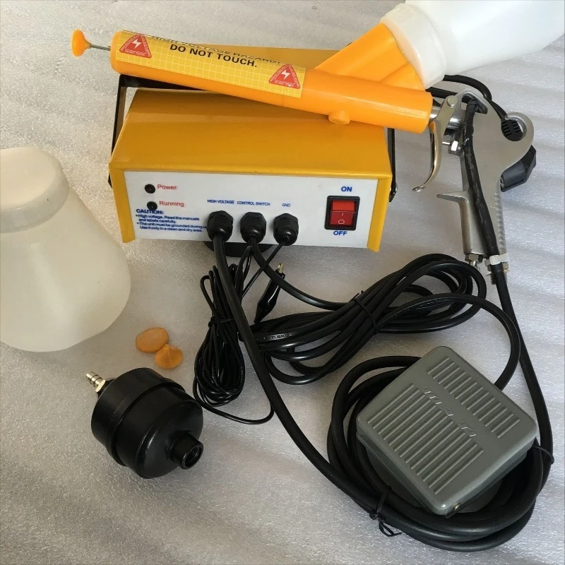 Spraying machine PC03-5 gear adjustable static size 30-50KV spraying machine Small and miniature portable equipment
