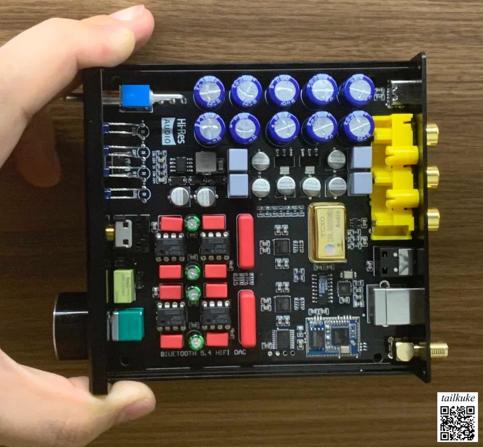 Dual ES9039Q2M Bluetooth 5.4 Decoder QCC3084 QCC5125 QCC5181