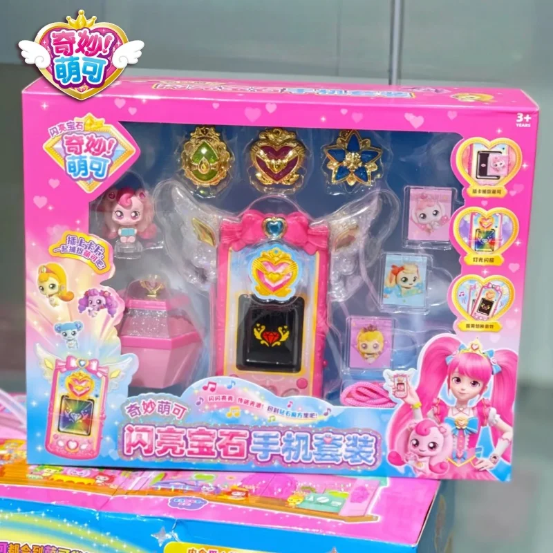 Catch Teenieping Sparkling Gem Series Mobile Phone Set Teenieping Toy Talking Cute Capable Producing Sound Scene Birthday Gift