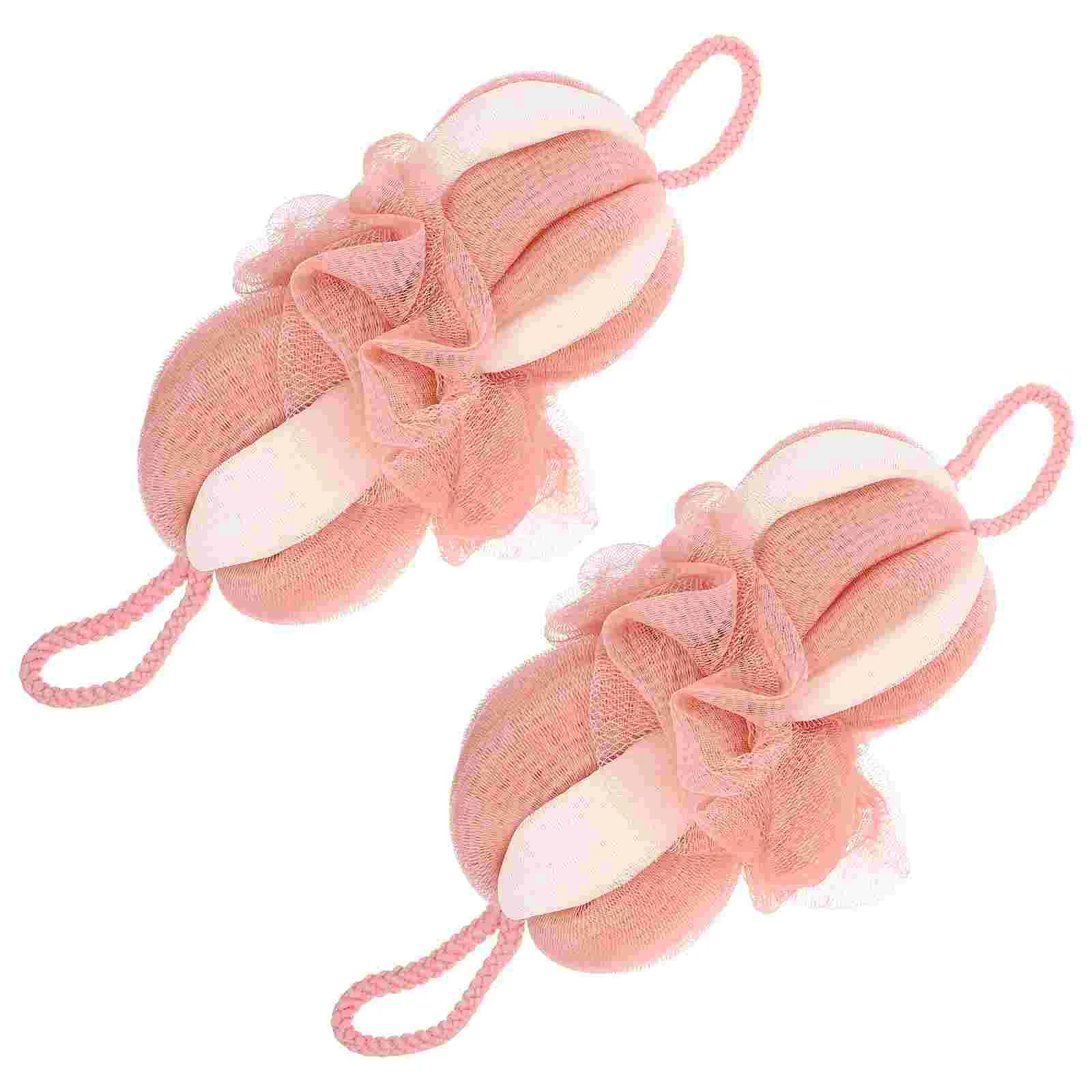 

Toys Long Bath Flower Bathroom Balls Bathing Shower Supplies Miss Sponges for Men