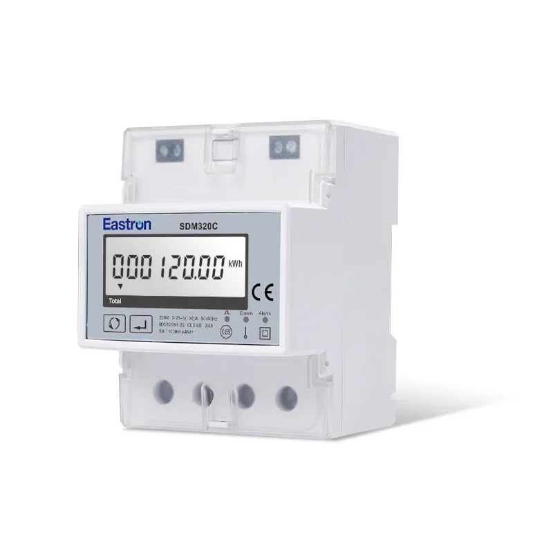 Imagem -04 - Multímetro Digital com Medidor de Eletricidade Power Meter Relé de Tensão Consumo Elétrico Contador Kwh 220v Sdm320c