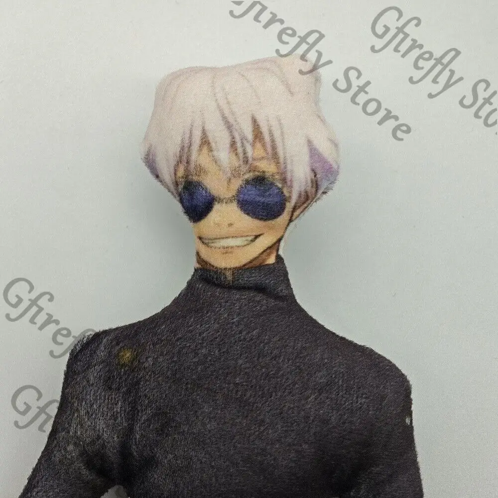 Action Figure Jujutsu Kaisen Puppet Spoof Maumet Satoru Gojo Abstract Plaything Skeleton Modelling Anime Gift