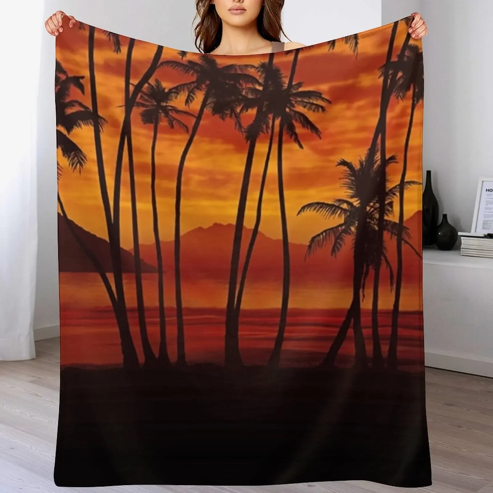 Every Dog Has An End (Scarface Office) Throw Blanket Ultra Plush Cozy Blanket for Napping Sleeping
