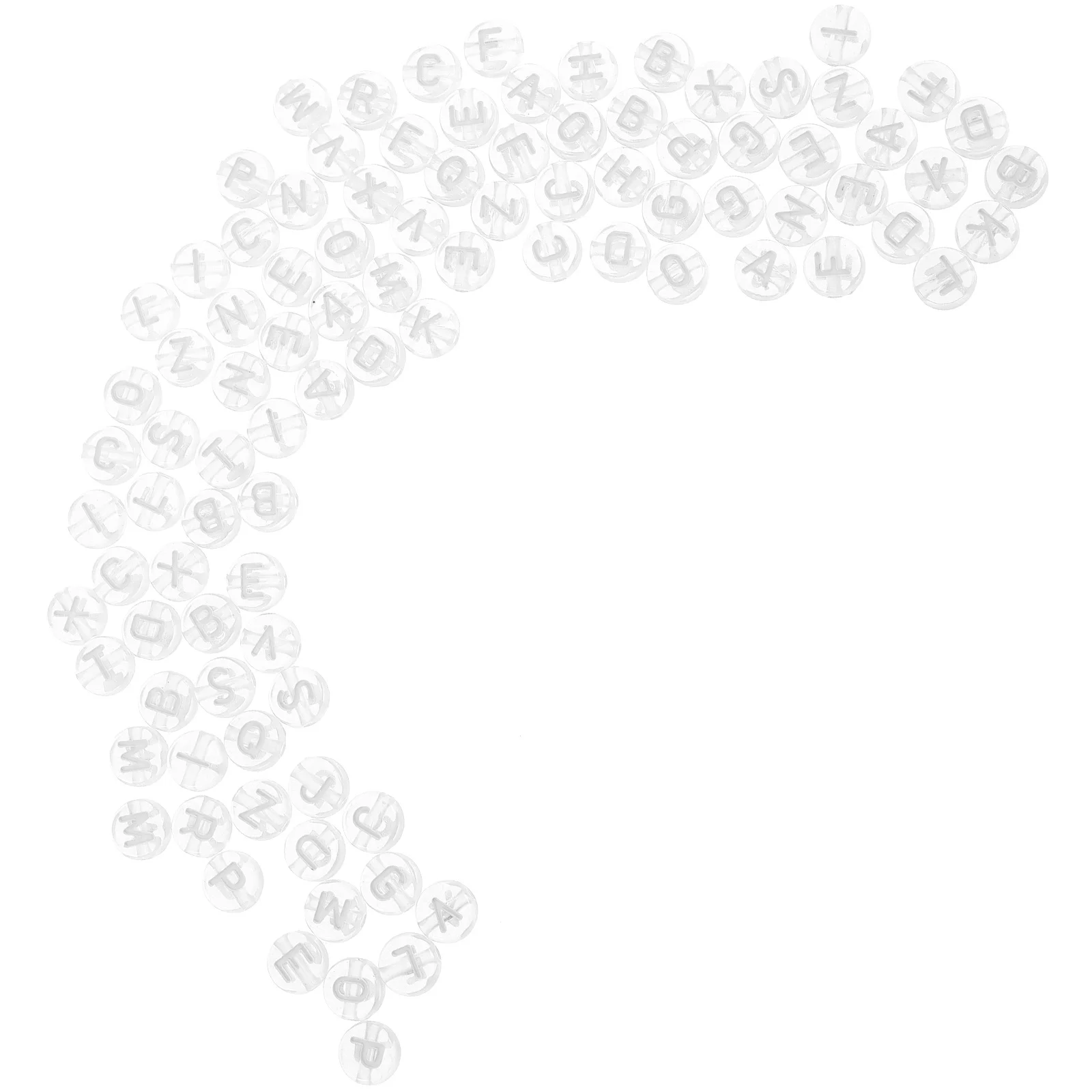 

1000Pcs DIY Alphabet Beads Acrylic Letters Loose Beads for Bracelet Jewelry Craft Making Letters for Bracelets