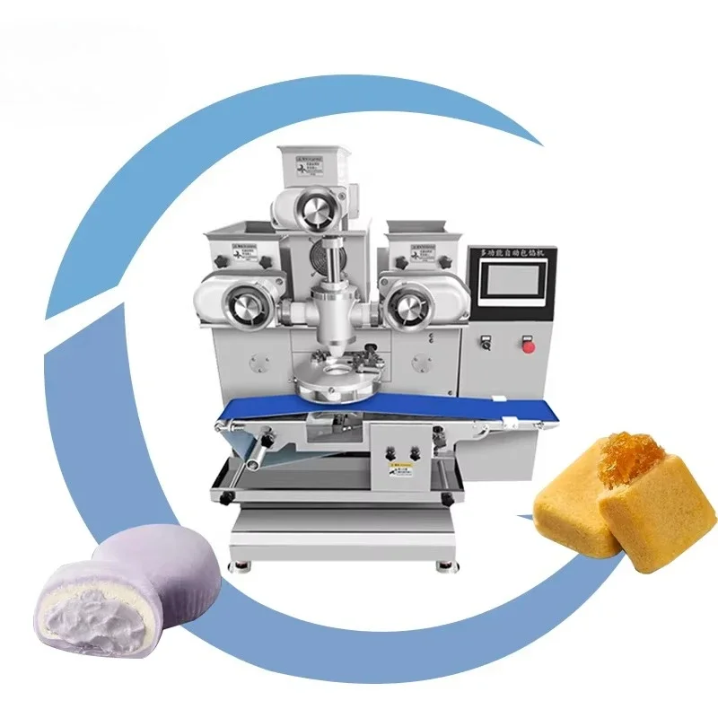 Automated Mini Donut Ball Making Machine Production Line Mochi Donut Sweet Mo Making Machine Production Line