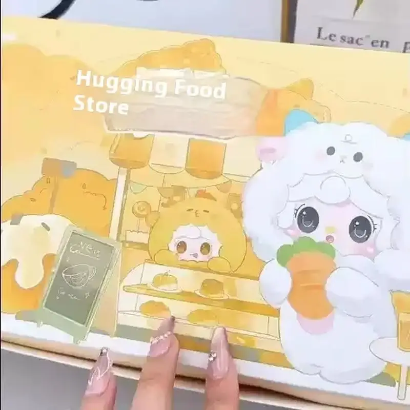 New Yooki 10th Generation Hugging Gourmet Shop Blind Box Cute Desktop Ornament Figurine Bag Pendant Decoration Girls Gifts