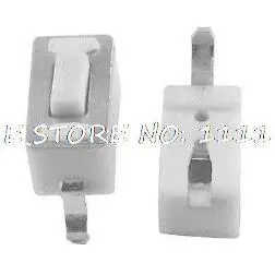 100+-2%pcs 3 x 6mm x 4.3mm PCB Momentary Tactile Tact Push Button Switch 2 Pin DIP White