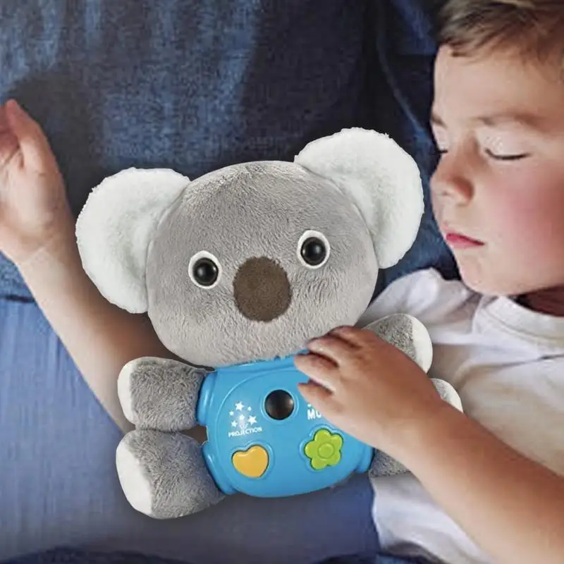 Peluche koala et ours doux pour la peau, pour garçon et fille, jouet apaisant pour dormir, animal, copain