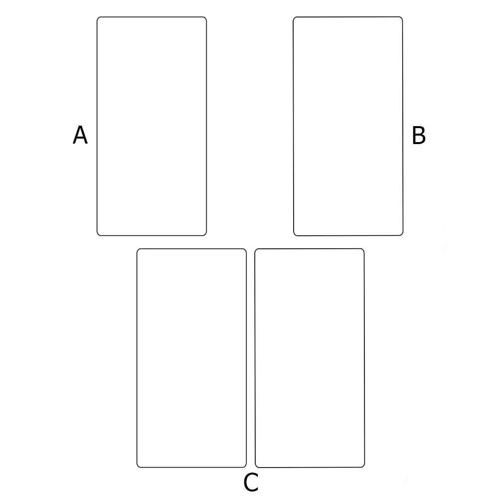 جديد 1/2 قطعة واضح الاكريليك قطع حصيرة لوحة DIY بها بنفسك النقش قطع يموت منصة محول شفاف يموت القاطع فاصل 3 مللي متر 5 مللي متر #2
