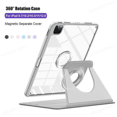 Imagen 1 del producto Funda para iPad Pro 11 12,9 13 pulgadas funda magnética para tableta para iPad Air 11 4th 5th carcasa trasera desmontable para iPad 10,2 7/8/9th