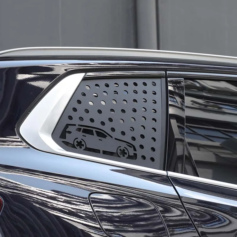 

For BMW X3 G45 2025+ Car Exterior Rear Window Triangle Glass Decoration Cover Stickers Aluminum Styling Mouldings Accessories