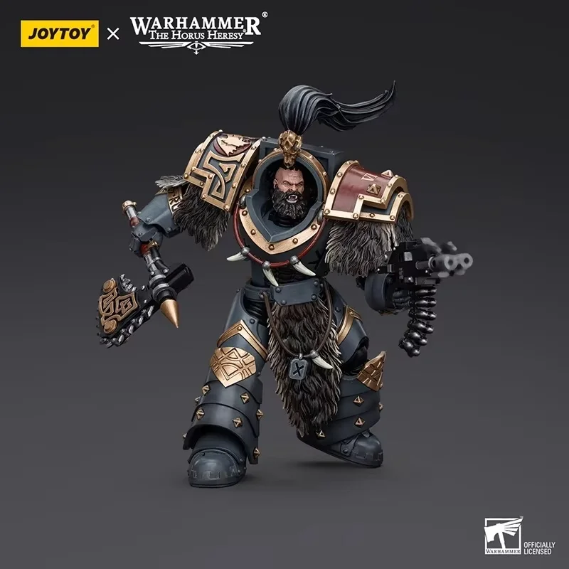 JOYTOY Dark Source Warhammer Space Wolf Figuras de acción militares Juego de juguetes Soldado móvil Juego para coleccionistas