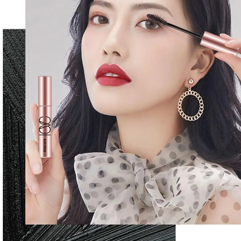 Mascara allongeant et épais, longue durée, imperméable, Extension de cils, brosse, maquillage de beauté, Mascara cosmétique