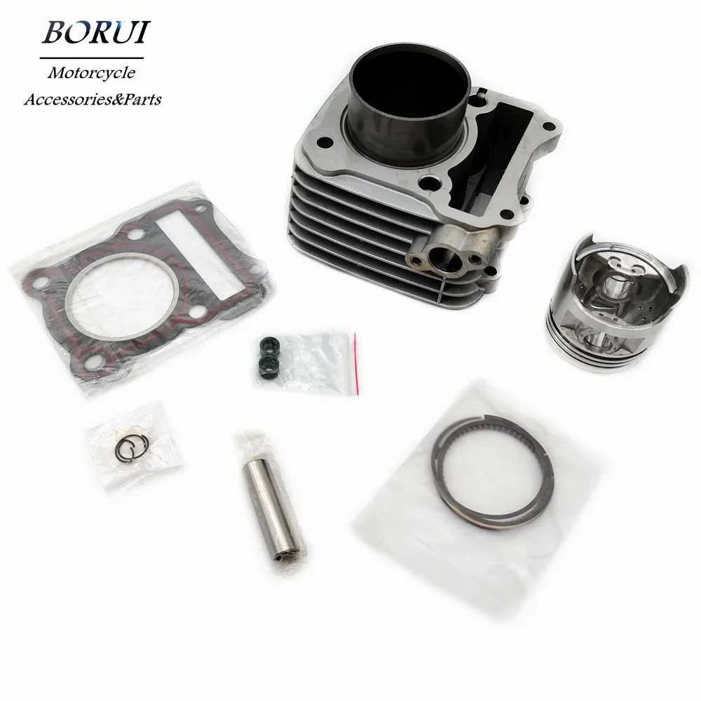 

Motorcycle Performance Parts 62mm Engine Cylinder Kit Piston Ring Set For Suzuki GS GN EN GZ DR TU KLX 125 GS GN150 157FMI