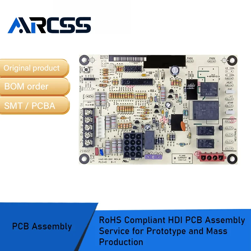 خدمة تجميع ثنائي الفينيل متعدد الكلور المتوافقة مع RoHS للنماذج الأولي والإنتاج الشامل