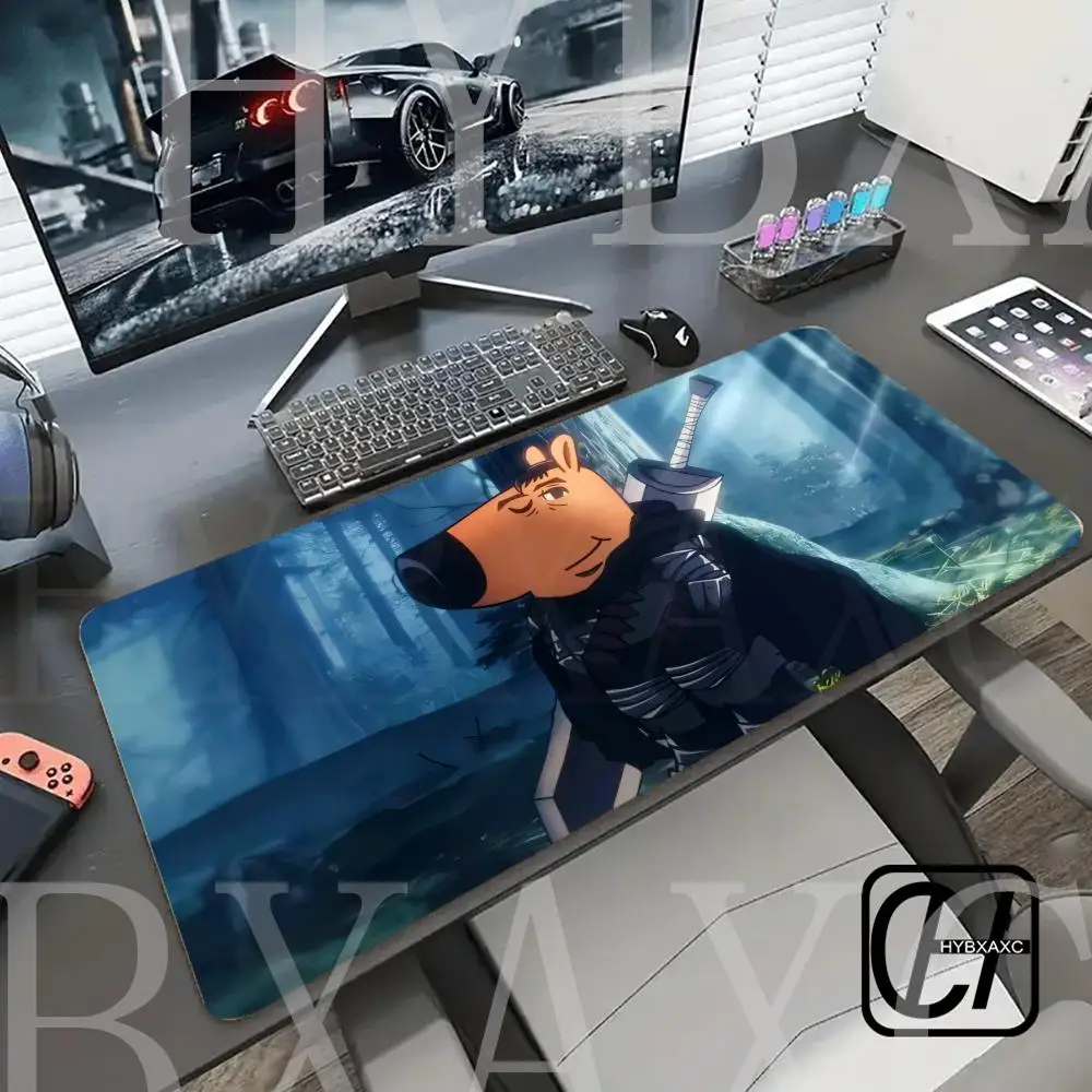 

HYBXAXC C-Chill Guy Mouse Pad Non-slip Locking Edge DeskMat PC Laptop Accessories Rubber Office Keyboard Large Game XXL Carpet