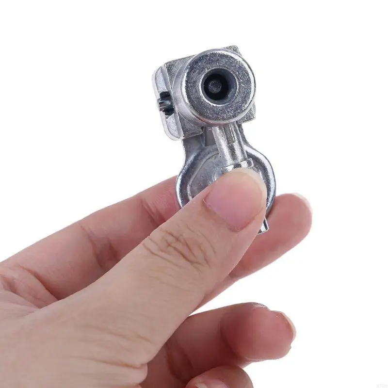 

87HE Auto 1/4 in Hose Barb Air Chuck Brass Tire Inflator Lock on Air Chuck Air Compressor with Barb Connector for Hose Repair