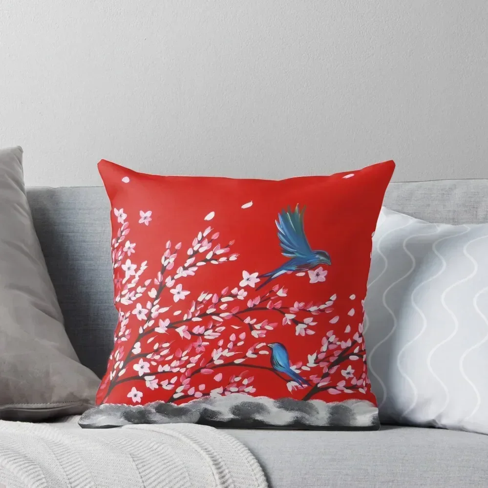 Swallows Throw Pillow Sofa Pillow Cover Elastic Cover For Sofa pillow