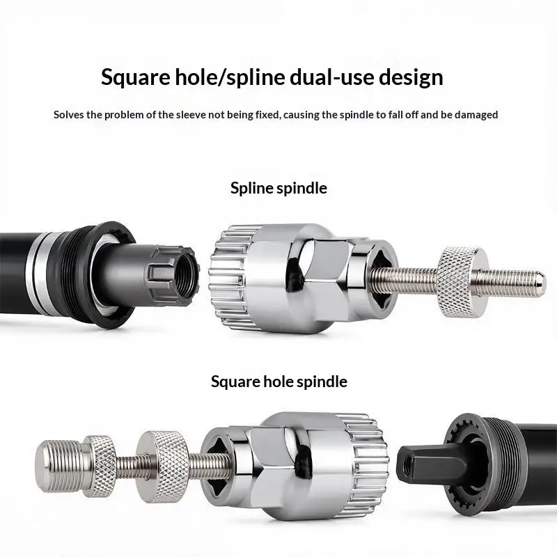 20 Teeth Bottom Bracket Removal Tools Bike Square Bottom Bracket Remover Mountain Road Bike BB Removal Wrench