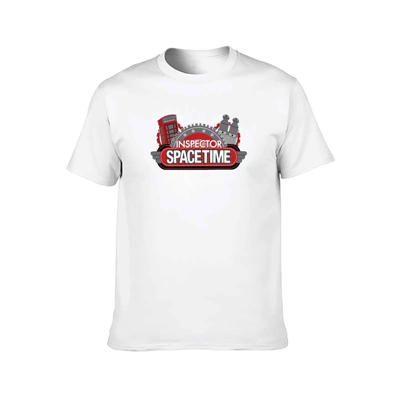 تي شيرت Inspector Spacetime Blorgon Edition تي شيرت رجالي برسوم جرافيك تي شيرت رجالي تي شيرت قطني