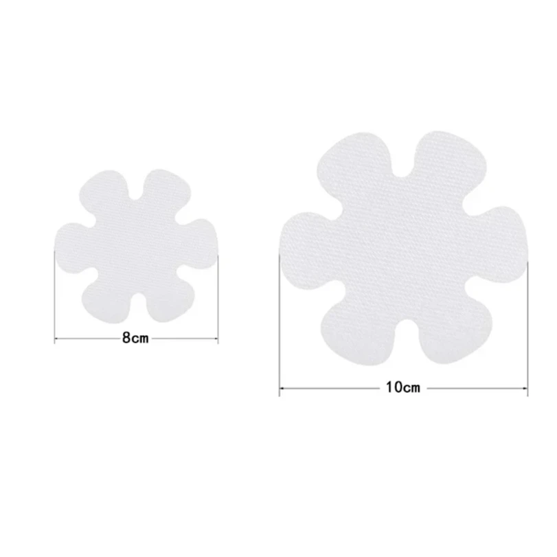 6/12/20PCS Anti Slip Bathtub Stickers Waterproof Flower Shaped Self-Adhesive Safety Shower Anti-Slip Appliques for Home Bathroom view 3