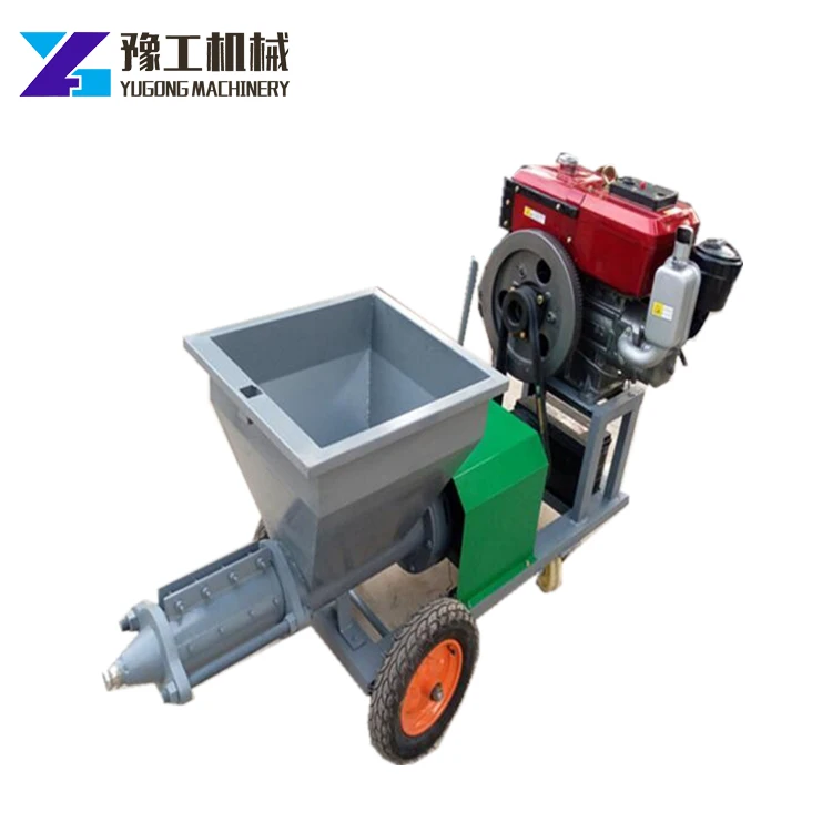 YUGONG Automatic Concrete Plastering Machine For Wall With Low Price