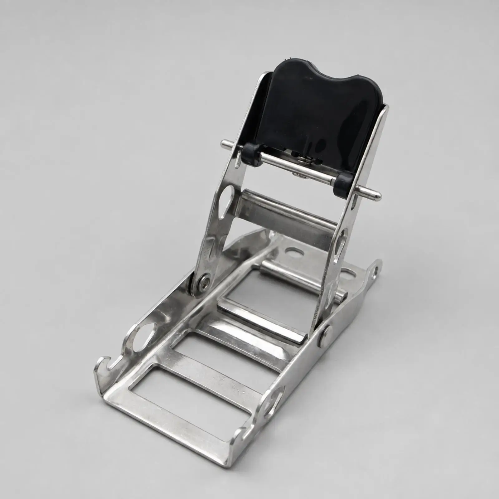 Stainless Steel Cargo Fastening Buckle Rust Resistant Strap Buckle with Hinged Tensioning Mechanism Heavy Duty Fastener for