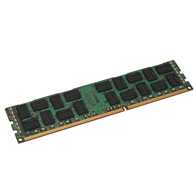 ذاكرة عشوائي 8 جيجا بايت DDR3 1333 ميجا هرتز Ecc PC3L-10600R 1.35 فولت 2RX4 REG Ecc RAM لمحطة عمل الخادم