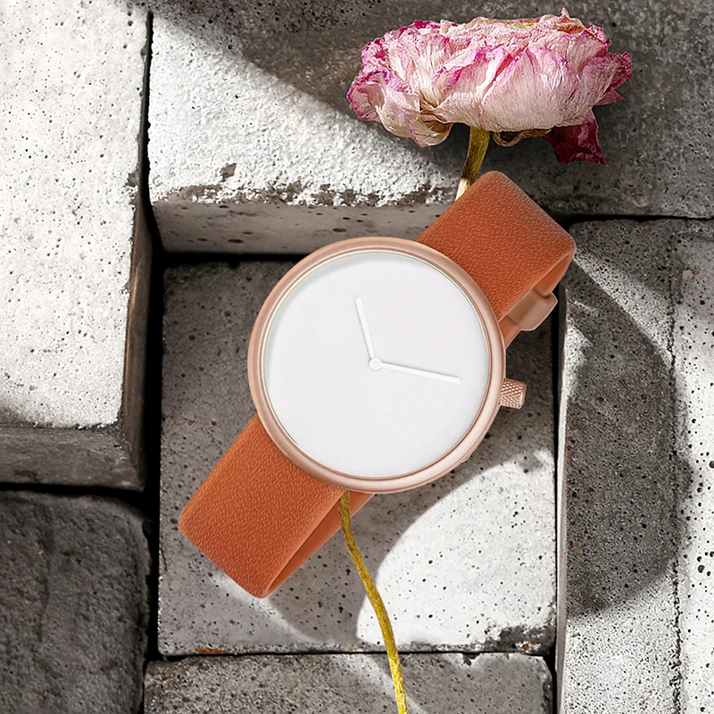 Women's Minimalist Style Leather Watch