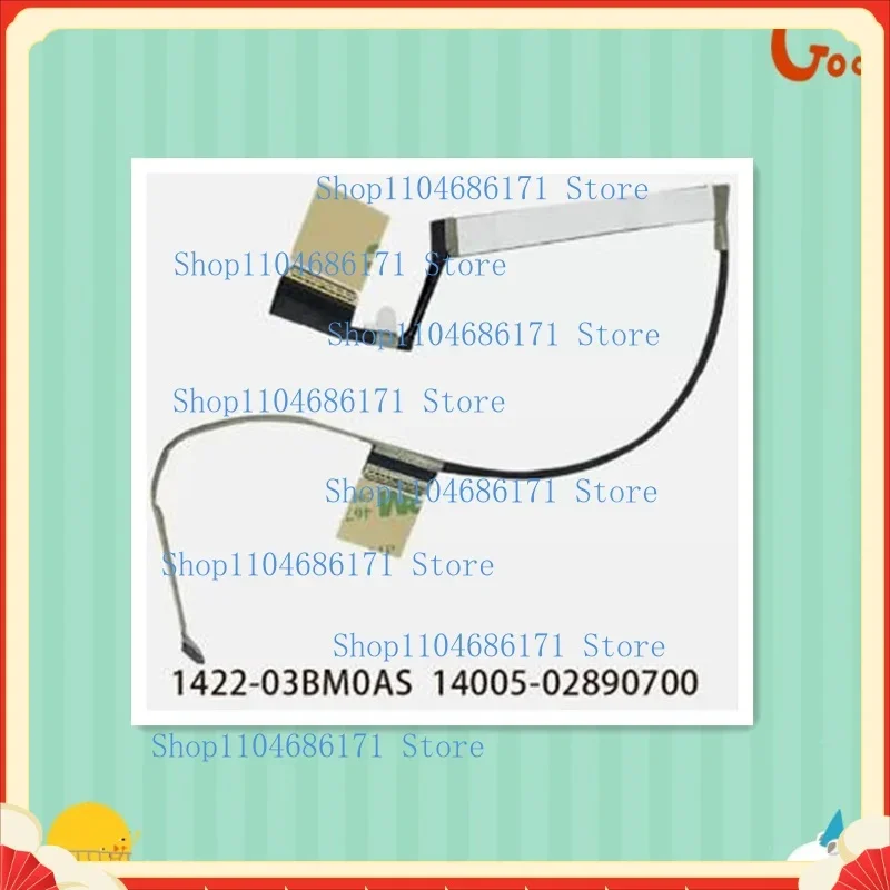 L New for X512 X512UF X512FL X512UF EDP LCD Video Cable 30PIN 1422-03BM0AS