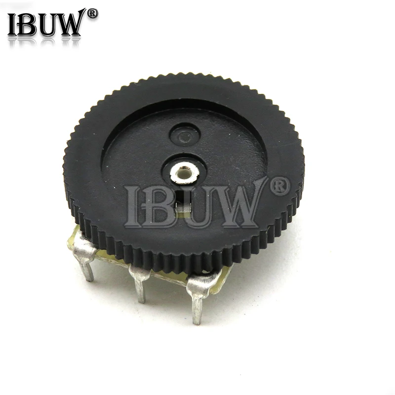 10pcs Double Gear tuning potentiometer B102 B103 B203 B503 B1K B10K B20K B50K 3Pin 5Pin 16*2mm Dial Potentiometer